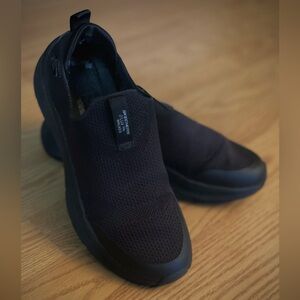 Skechers Black Slip on Shoes